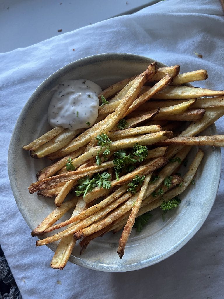 How to Make Crispy French Fries Naturallie PlantBased