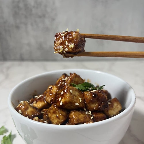 Crispy Asian Air-Fried Tofu - Naturallie Plant-Based