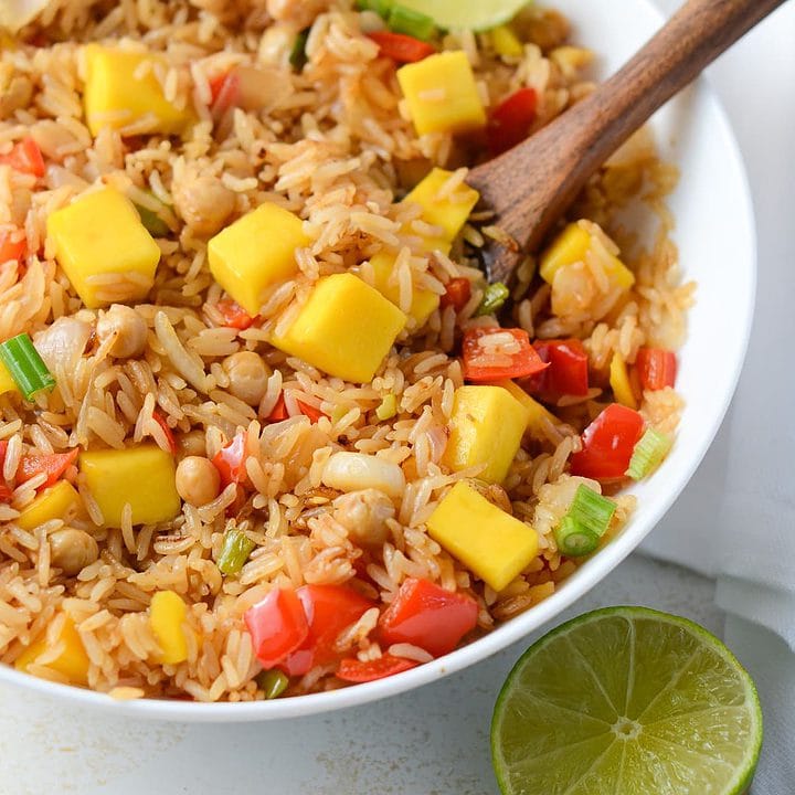 The Best Mango Fried Rice Naturallie PlantBased