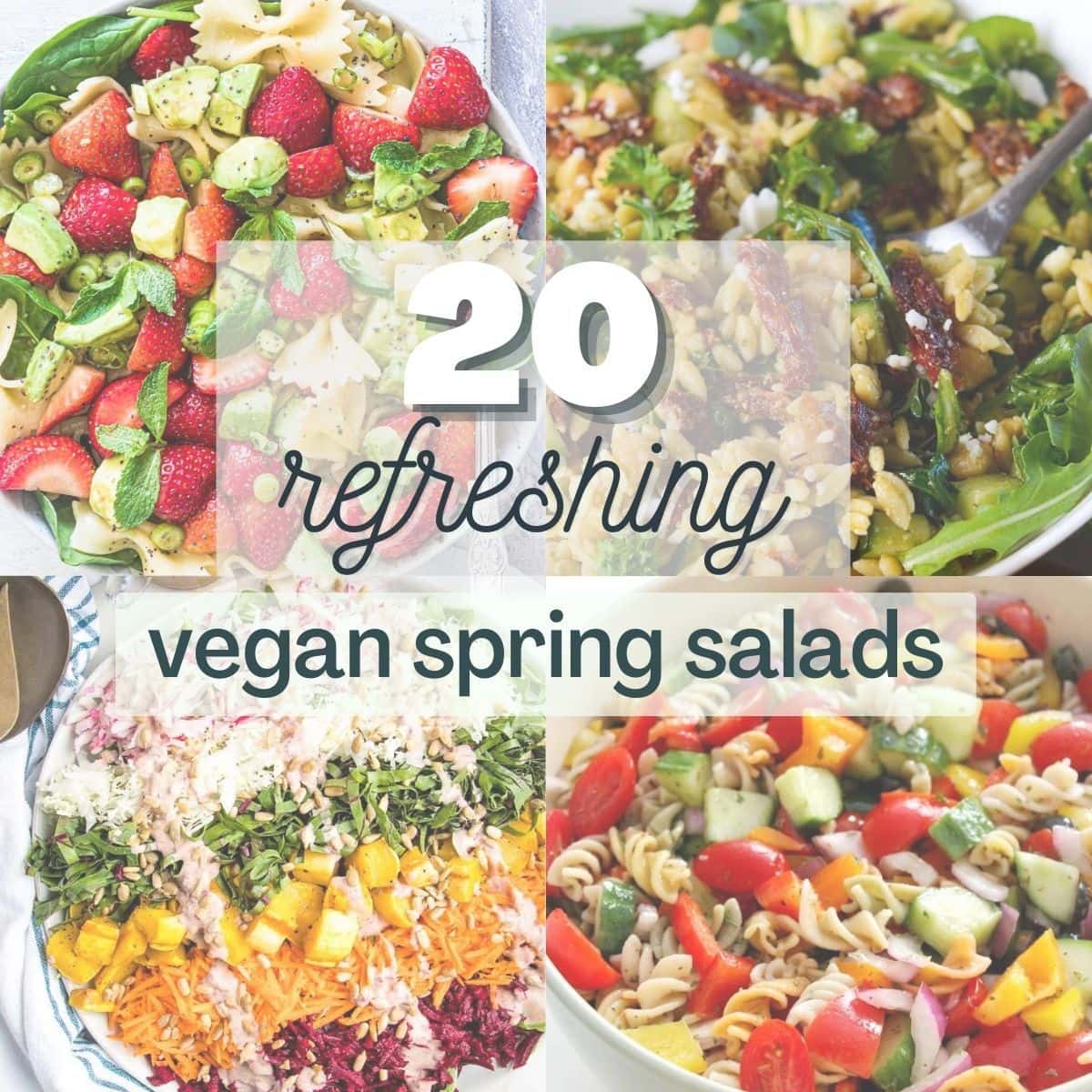 Bright Spring Salad Recipe - Love and Lemons