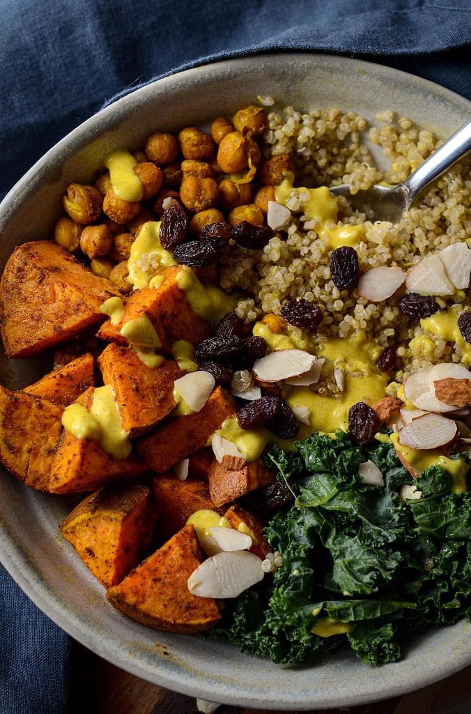 Moroccan Sweet Potato Nourish Bowl