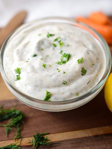 Easy Healthy Vegan Ranch (No Cashews or Oil) - Naturallie Plant-Based