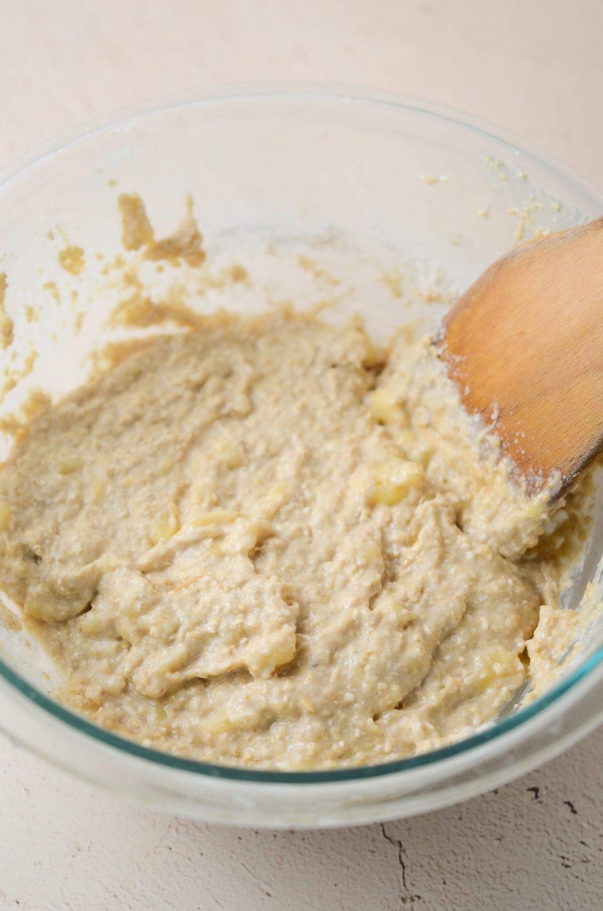 This is a photo of the batter mixed together.