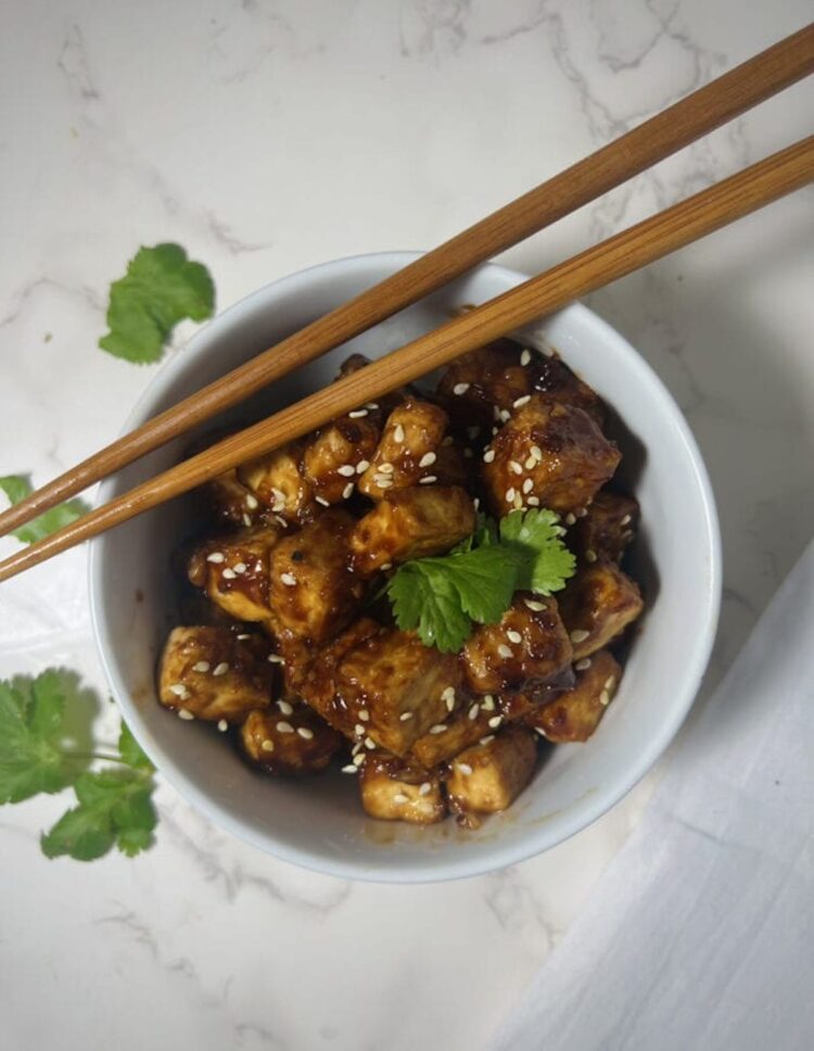 Crispy Asian Tofu (Easy Air Fryer Recipe) - Naturallie Plant-Based