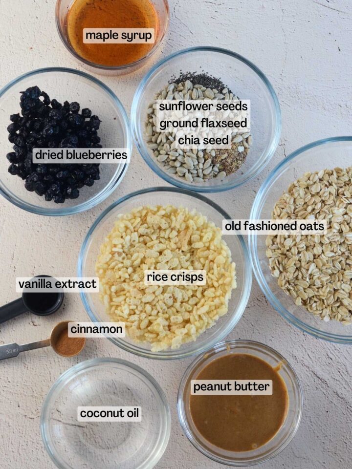 Healthy Blueberry Crisp Granola Bars - Naturallie Plant-Based
