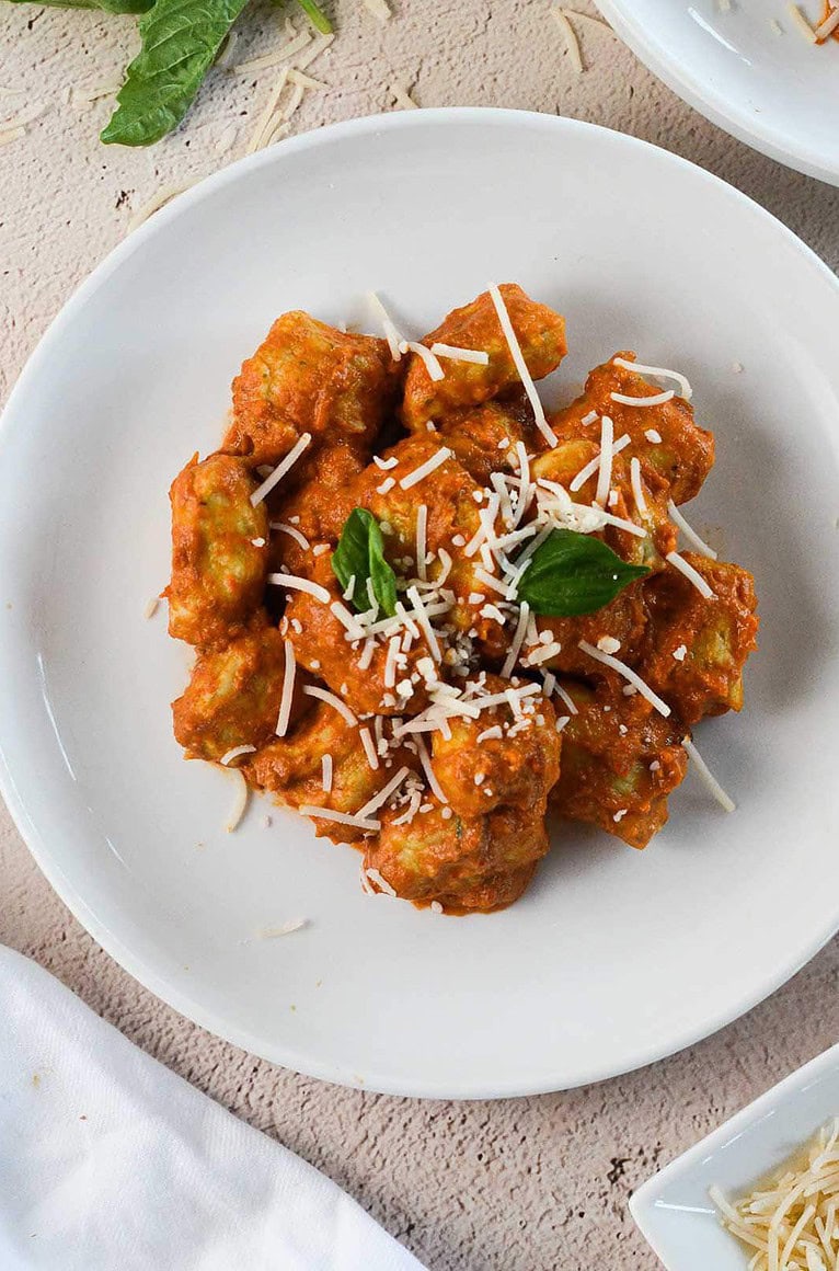 Tofu Gnocchi with Creamy Sundried Tomato Sauce Naturallie PlantBased