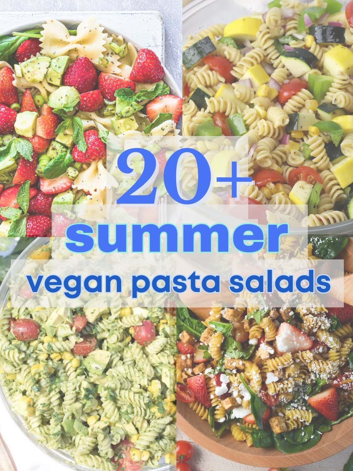 20+ Vegan Pasta Salads (Perfect for Summer!)