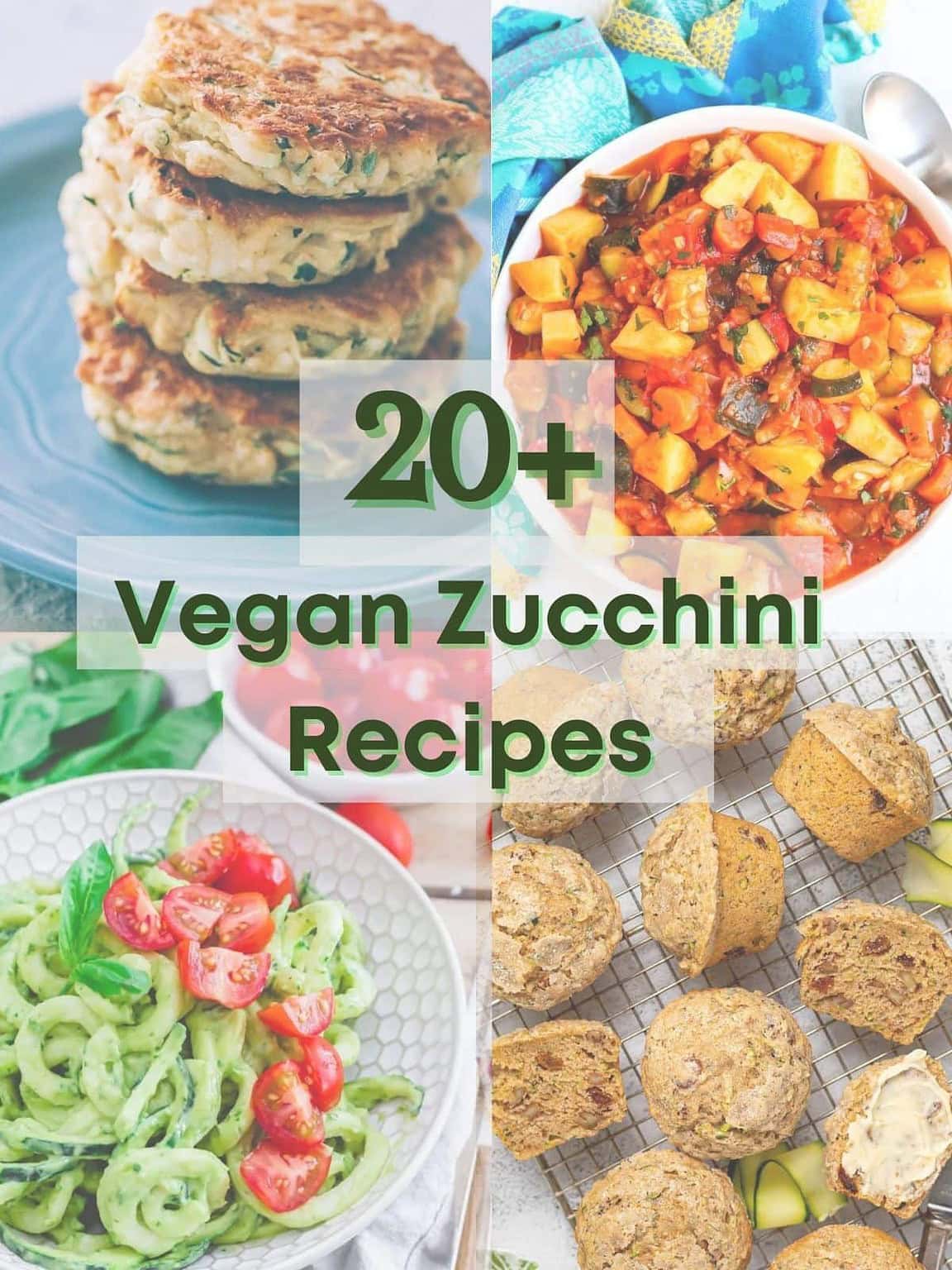 20 Vegan Zucchini Recipes Naturallie Plant Based   Vegan Zucchini Recipes 1152x1536 