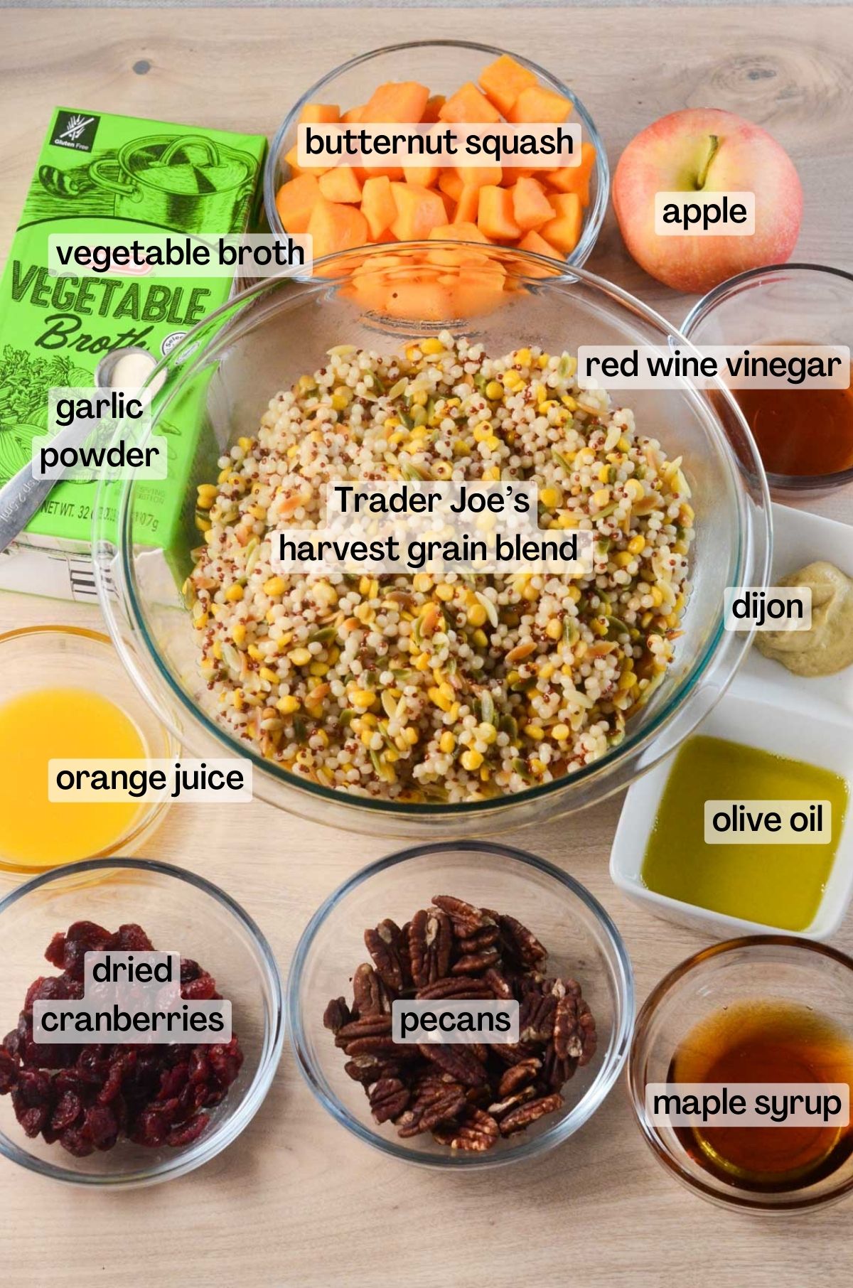 Autumn Harvest Grain Salad (Trader Joe's Recipe) - Naturallie Plant-Based