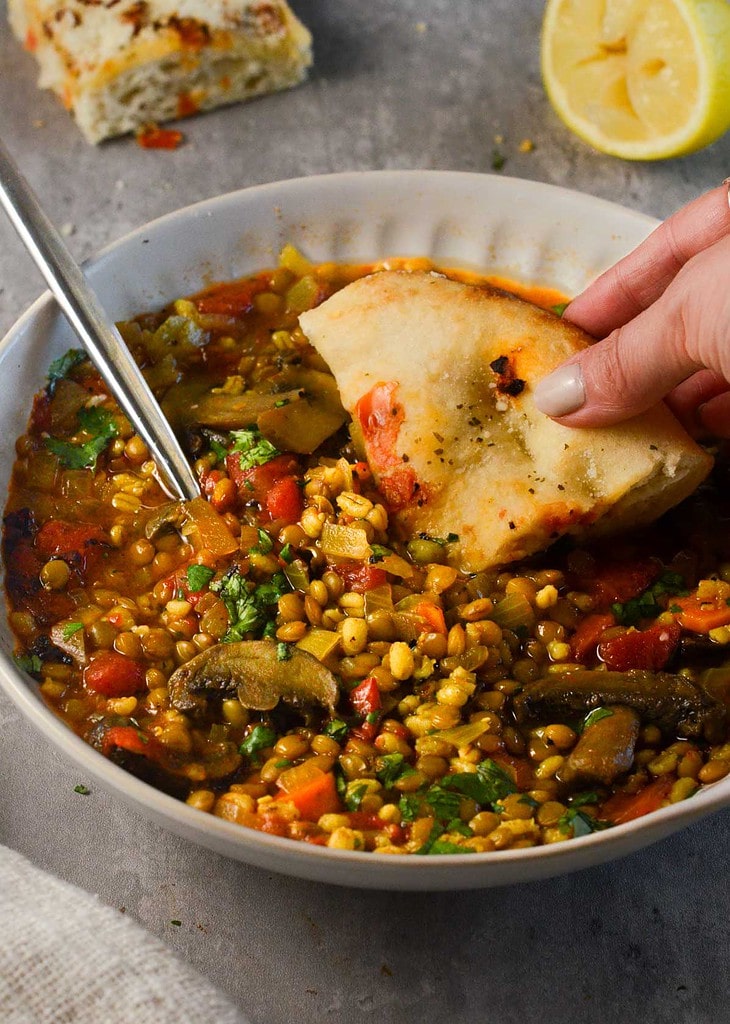 Lentil and Barley Soup