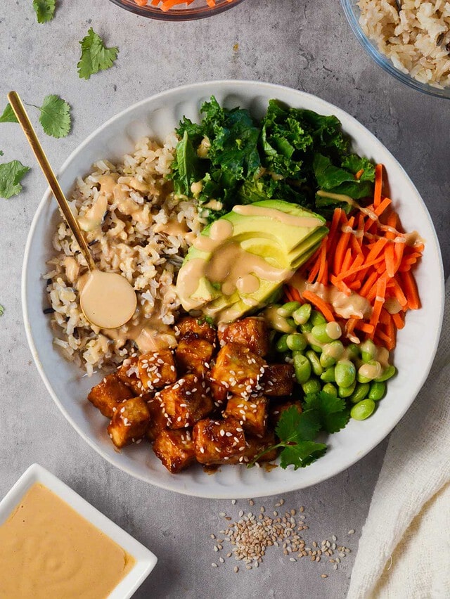 Crispy Asian Tofu (Easy Air Fryer Recipe) - Naturallie Plant-Based