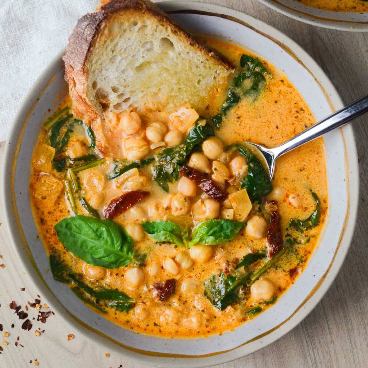 Tuscan Chickpea Soup