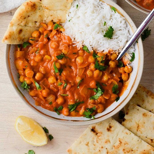 Vegan Chickpea Tikka Masala - Naturallie Plant-Based