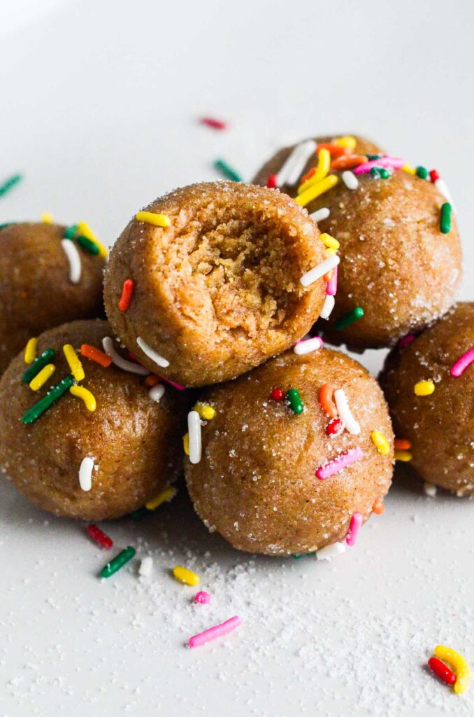 No-Bake Healthy Sugar Cookie Bites
