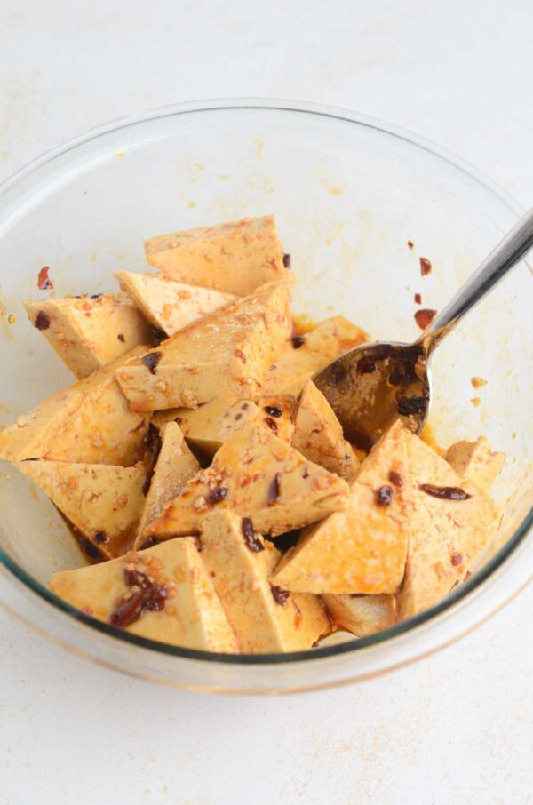 Chili Crisp Tofu Bowls - Naturallie Plant-Based