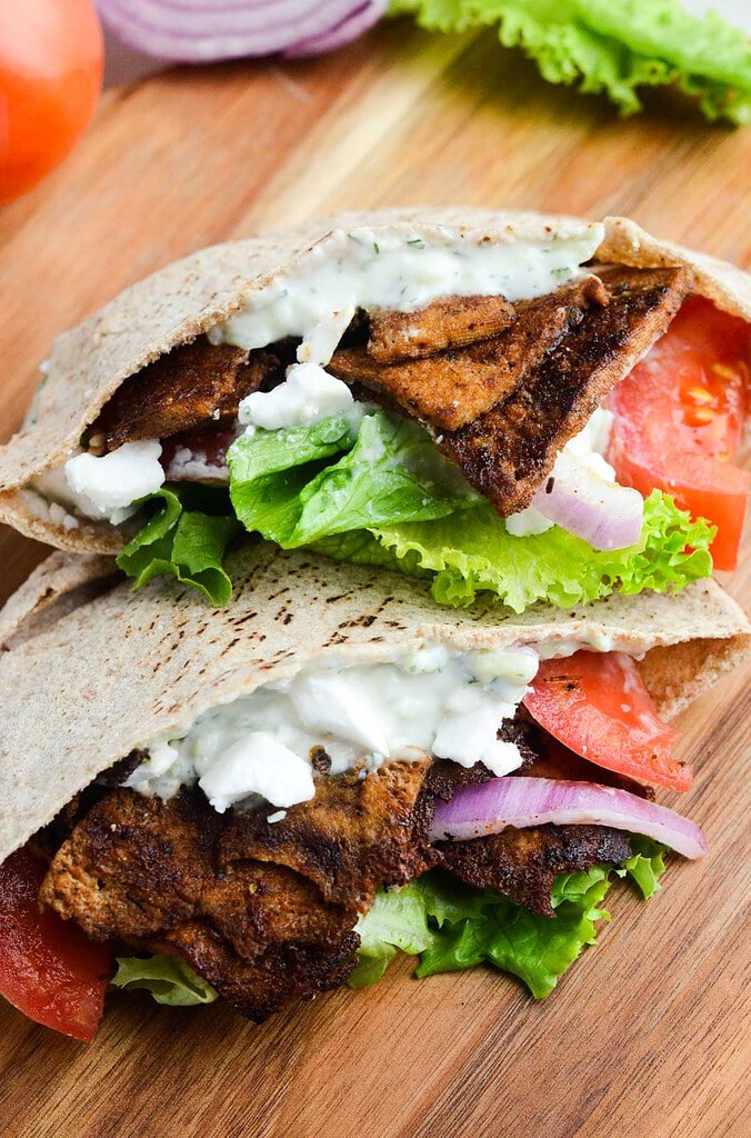 The Best Vegan Gyro