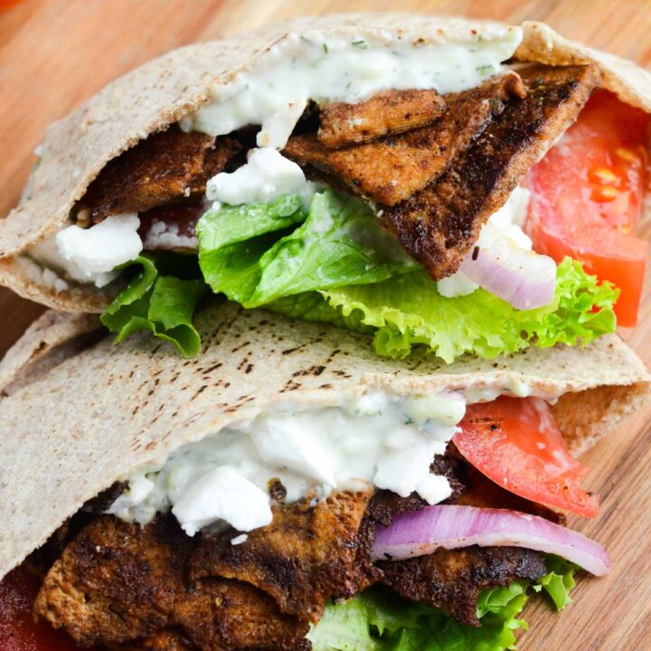 The Best Vegan Gyro (with Tofu) - Naturallie Plant-Based