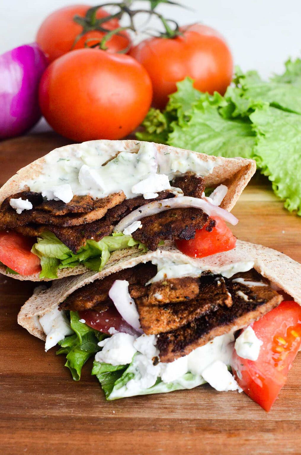 The Best Vegan Gyro (with Tofu) Naturallie PlantBased