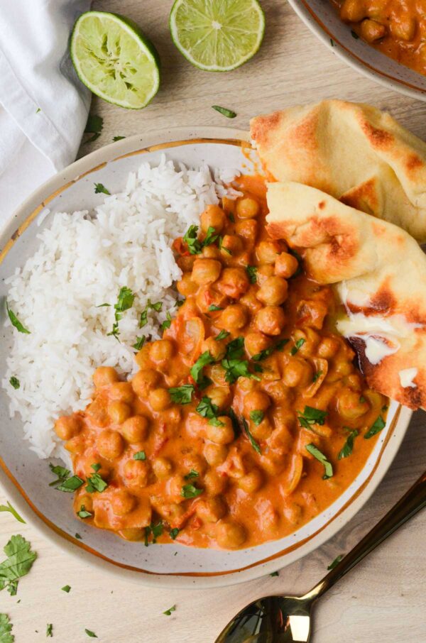 20 Minute Chickpea Curry - Naturallie Plant-Based