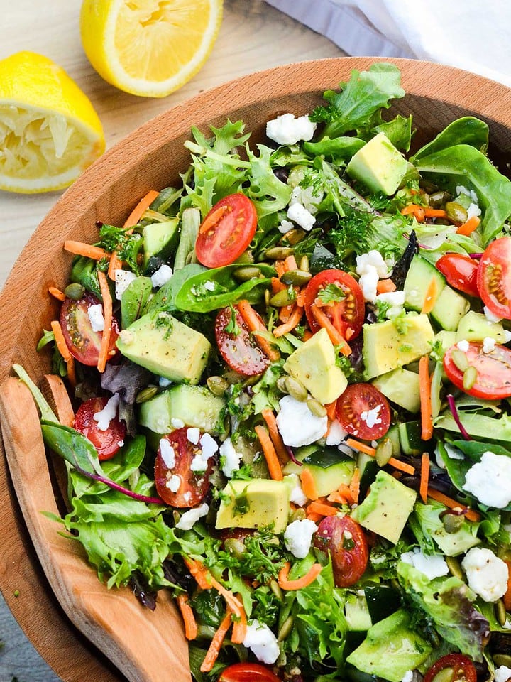 Bright Spring Mix Salad Naturallie PlantBased