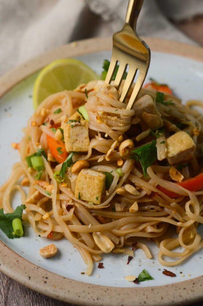 20 Minute Vegetarian Pad Thai