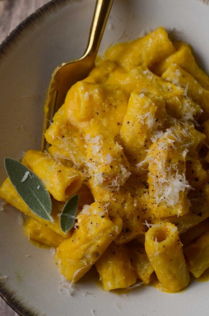 Roasted Butternut Squash Rigatoni