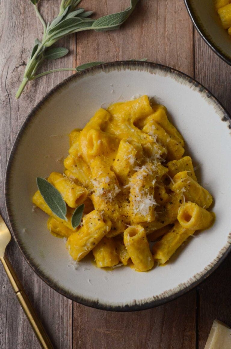 Roasted Butternut Squash Rigatoni