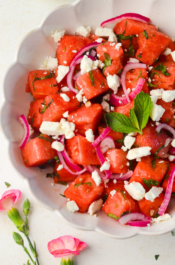 Feta and Watermelon Salad Recipe