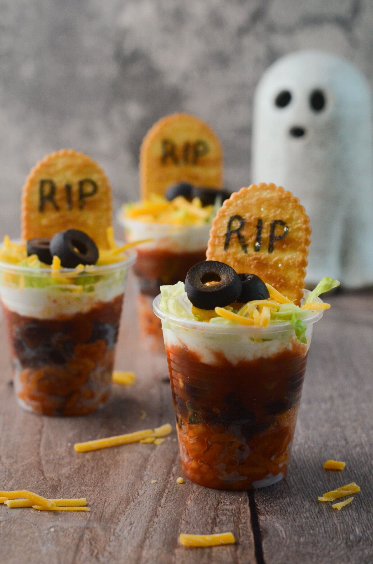 Halloween Taco Cups