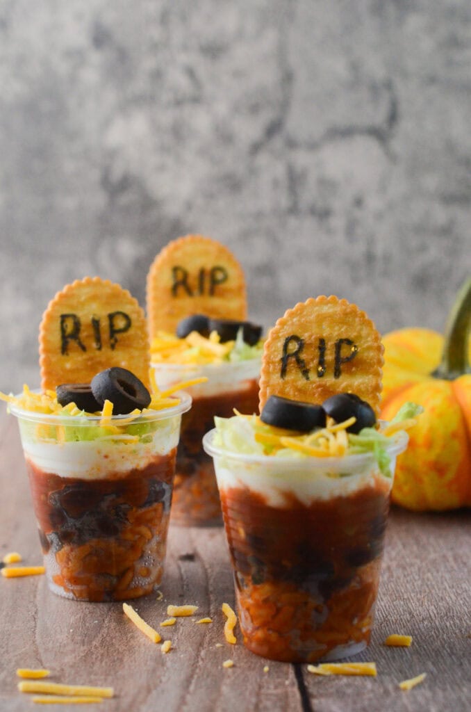 Halloween Taco Cups