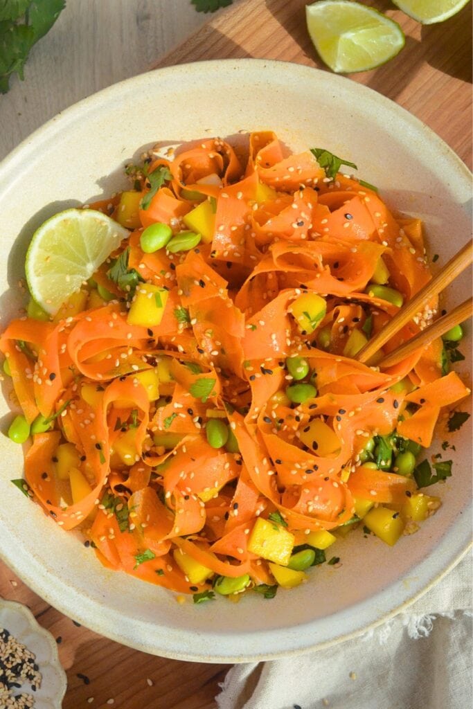 Sesame Ginger Carrot Salad