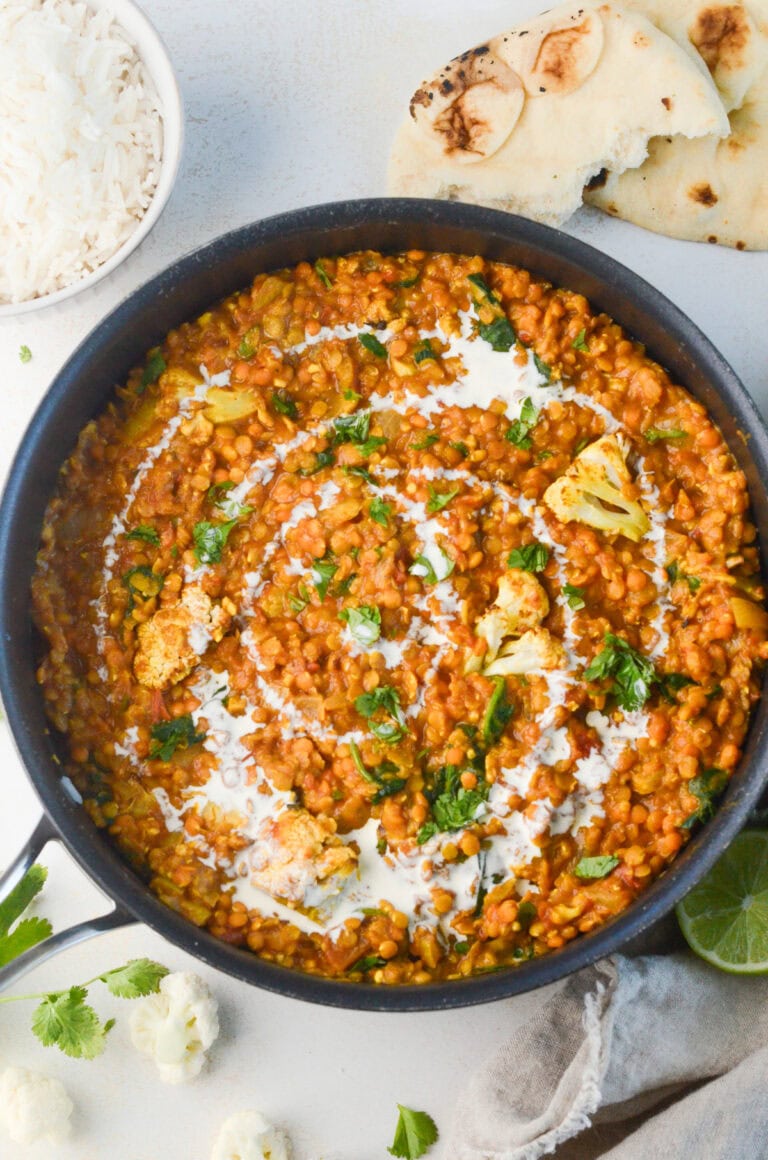Golden Lentil & Cauliflower Curry