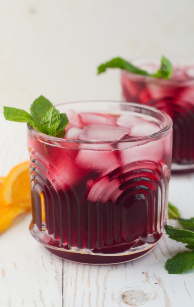 Easy Iced Hibiscus Tea Recipe
