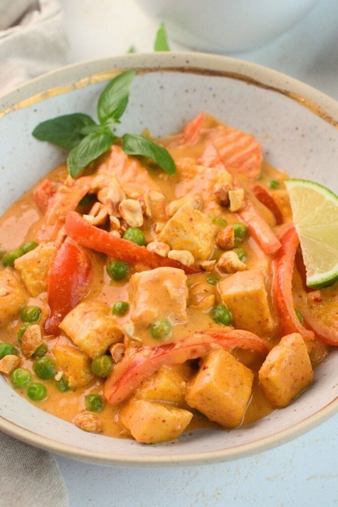 Easy Panang Curry with Tofu